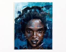 Hairitage of Lauryn Noelle Hill/fulani West Africa, a Tribute Through  Portrait of One of Hip Hop Music's Finest Vocalists and Rap Artists