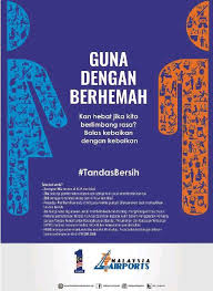 Poster kebersihan itu sebagian dari iman. Tandas Taraf 5 Bintang Di Klia Klia2 Pressreader