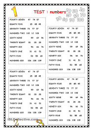 Numbers English Worksheets For Kids English Lessons For Kids Learning English For Kids