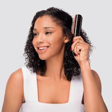 Amazon.com : Diane Pro Nylon Pin 9 Row Styling Brush for Detangling,  Separating, Shaping, and Defining Wet or Curly Hair, Heat-Resistant,  Anti-Static, Black/Red : Hair Brushes : Beauty & Personal Care