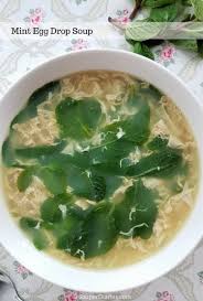 Refreshing Mint Egg Drop Soup Souper Diaries Recipe Egg Drop Soup Egg Drop Soup