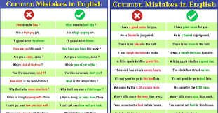 Grammatical Errors: 170+ Common Grammar Mistakes In English • 7Esl