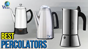 Some models use a lighter form of aluminum; 8 Best Percolators 2017 Youtube