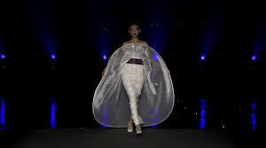 Opening on the anniversary of the 1969 apollo moon landing, pierre cardin: Robe Grand Final Fashion Show Pierre Cardin Spring Summer 2018 Youtube