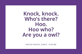 Tell me a knock knock jokes with really funny jokes or prank for kids and adults, best knock knock joke ever that's good, clean and cute knock knock jokes. Funny Knock Knock Jokes For Kids Pun Me