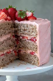 Vegan Strawberry Cake Recipe Vegan Cake Recipes Vegan Cookies Recipes Vegan Chocolate Frosting