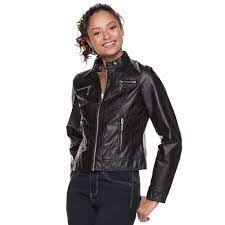 Juniors J 2 Faux Leather Moto Jacket Leather Moto Jacket Faux Leather Moto Jacket Moto Jacket