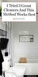 How to clean bathroom tile grout naturally. I Tried 3 Diy Grout Cleaners And One Of Them Blew Me Away Apartment Therapy