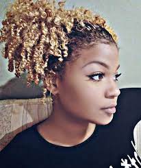 Curly Blonde Natural Natural Hair Styles Blonde Natural Hair Dyed Natural Hair