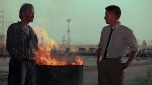 A world were if someone cannot pay for its artificial organs, they are removed and resold, even if it means the death of the patient. Finally The Punk Rockers Are Taking Acid Repo Man 1984 Bw Dr