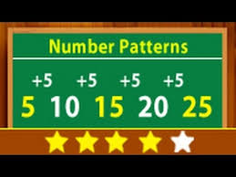 Image result for number patterns of 5 and 10