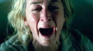 A quiet place turns a standard sci fi horror plot into something unique through the use of the need to be silently stealthy, this allows the constant buildup of tension and an effective use of jump scares. A Quiet Place Five Reasons To Watch This Emily Blunt Thriller Entertainment News The Indian Express