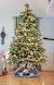 Decorated Beautiful Rustic Christmas Tree