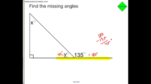 See if you're working with a special type of triangle such as an equilateral or isosceles triangle. 8 Finding 2 Missing Angles In A Triangle Youtube