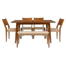 Frame material solid oak and 4mm oak veneer table top. Landrum 6 Piece Dining Set Joss Main