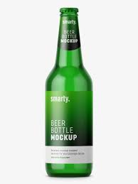 Beer Bottle Mockup Green Smarty Mockups Beer Bottle Bottle Mockup Beer