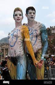 Body painting event hi-res stock photography and images - Page 10 - Alamy