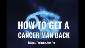 Even if it's just for a few weeks, or even a few days, it can make a real difference when dealing with a tough breakup. How To Get A Cancer Man Back After Break Up How To Win Back A Cancer Man Youtube