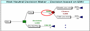 Decision Tree Analysis For The Risk Averse Organization