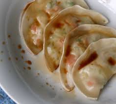 Vegetable Dumplings 2 Cloves Garlic Minced 1 Shallot Minced 1 Tbsp Olive Oil 2 Cups Frozen Broccoli Cauli Vegetable Recipes Recipes Yummy Healthy Snacks