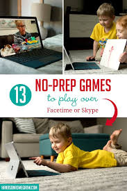 13 No Prep Games To Play Over Facetime Or Skype With Kids In 2020 Virtual Games For Kids Games To Play With Kids Online Games For Kids