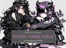 Goth.anime.girlfriend