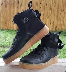 Nike Air Force 1 Black Gum Sole High Nike Sf Af1 Mid Special Field Air Force 1 Black Gum Sole For Sale In Tampa Fl Offerup Nike Sf Af1 Black Gums Nike