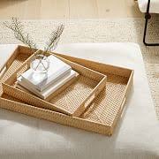 Farmhouse style coffee table tray, wood, rustic serving, decorative, ottoman, farmhouse decor, cottage, rustic lenaswillow 5 out of 5 stars (818) $ 39.99. Decorative Trays Coffee Table Trays West Elm