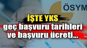 Yks geç başvuru ücreti tyt, ayt ve ydt'nin her biri için 75 tl olarak belirlendi. Yks Gec Basvuru Tarihi Ne Zaman Yuksekogretim Kurumlari Sinavi 2020 Yks Gec Basvuru Tarihi Sinavlar Milli Egitim Bakanligi Haberleri