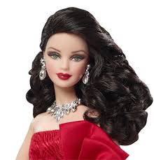 2012 Holiday Barbie Doll Brunette Holiday Dolls The Barbie Collection Holiday Barbie Dolls Christmas Barbie Barbie Dolls