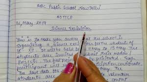Adhere to the word limit. What Is Notice Writing In English Know It Info