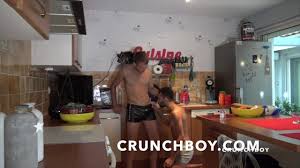 Anthony AUSTIN fucked bareback by ROMANTIK for CRUNCHBOY in the kitchen