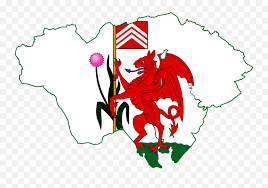 The proud and ancient battle standard of the welsh is the red dragon (y ddraig goch) and consists of a red dragon, passant (standing with one foot raised), on a green and white background.as with any ancient symbol, the appearance of the dragon. Flag Map Of Cardiff Wales Vale Of Glamorgan Flag Emoji Free Transparent Emoji Emojipng Com