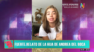 Allí había contado, entre otras cosas, que biasotti solía dormir. La Fuertisima Denuncia De La Hija De Andrea Del Boca Contra Su Padre