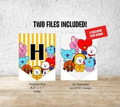 Apr 04, 2016 · top off your favorite cake with the colorful (and free!) printable cake topper banner! 34 Bts Happy Birthday Banner Template Free Printable Bts Cake Topper Printable
