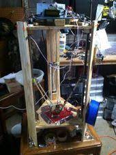 Picture Of Delta Twister A Diy 3d Printer Anyone Can Make For Less Then 400 Bucks 3d Printer Diy 3d Printer Printer