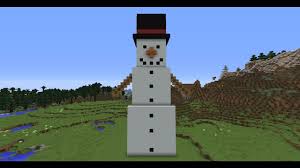 Jun 26, 2021 · the minecraft mob skin, toxic sludge snowman, was posted by president hamilton 33. Minecraft How To Make A Snowman Youtube