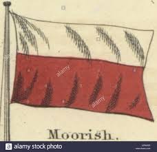 English Moorish Johnsons New Chart Of National Emblems