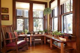 Today's restorations often overlook curtains, yet no early 20th curtains help control light, absorb sound, provide privacy, and add warmth and color, all key ingredients for a. 23 Craftsman Curtains Ideas Craftsman Curtains Craftsman Interiors Craftsman Bungalows