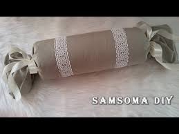 اصنع ديكور وسادة مميزة على شكل حلوي لتزيين غرفك Diy Candy Pillow Youtube