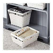 Knarra Mand Wit 38x29x16 Cm Ikea Ikea Hemnes Basket