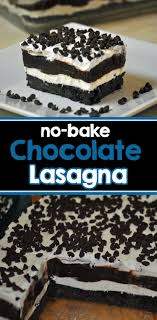 Bèat crèam chèèsè, softènèd buttèr, sugar and vanilla until it's light and crèamy. Chocolate Lasagna No Bake Dessert Mommy S Fabulous Finds