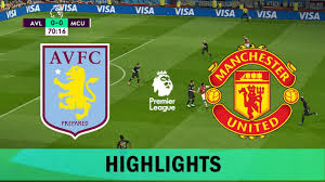 Scott mctominay and victor lindelof will be unhappy with their part in the here are the teams for villa vs man utd. Aston Villa Vs Manchester United Highlights All Goals Premier League 09 07 2020 Pes Gameplay Youtube
