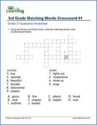 Print puzzles and word games or play online for hours of fun. Synonyms Crossword Puzzle Pdf K5 Learning