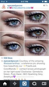 Color Contacts Fresh Look Color Blends Gemstone Green Pure Hazel Geo Sparkling Grey Contact Lenses For Brown Eyes Natural Contact Lenses Green Contacts Lenses
