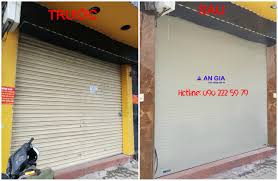 Thay thế cửa cũ bằng cửa cuốn Austdoor An toàn - Thông Minh