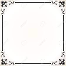 Home Office Ornate Border Stock Illustrations Cliparts And Royalty Free Pertaining To Word Document Frames B Free Clip Art Clip Art Frames Borders Clip Art