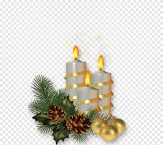 Candles And Pine Cone Illustration Christmas Tree Candle Christmas Candles Decor Christmas Decoration Png Pngegg