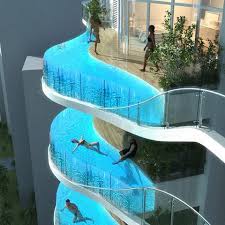 Hotel Balcony Swimming Pools Mit Bildern Glasbalkon Terrassengestaltung Wohnideen