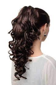 Get it as soon as thu, jul 29. Hairpiece Ponytail Extension Very Long Beautiful Wavy Slightly Curly Curls Chocolate Brown 20